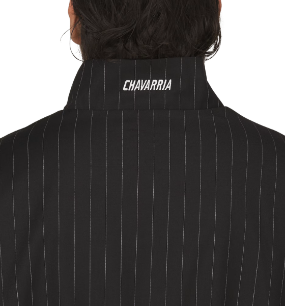 Black WC Pinstripe Jacket