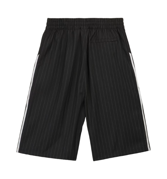 Black WC Pinstripe Shorts