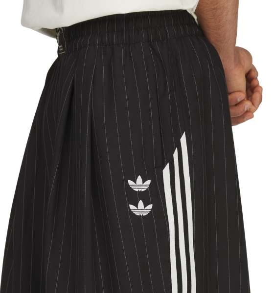 Black WC Pinstripe Shorts