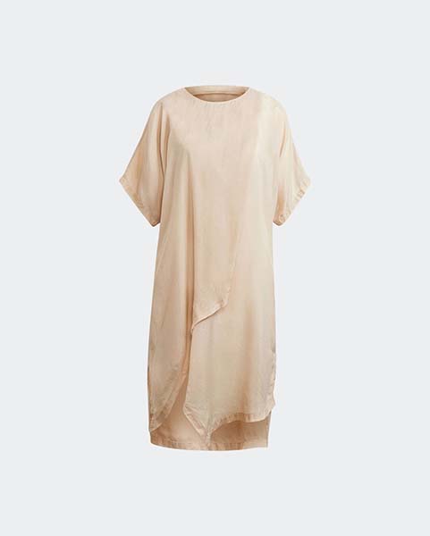 W CH3 Cupro Sanded Dress