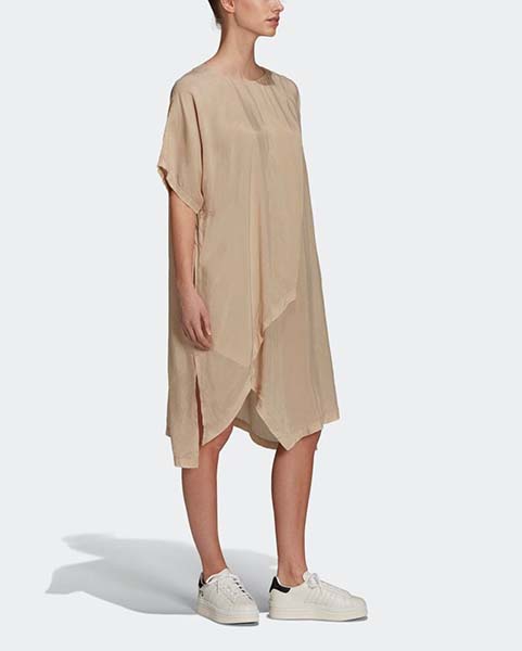 W CH3 Cupro Sanded Dress