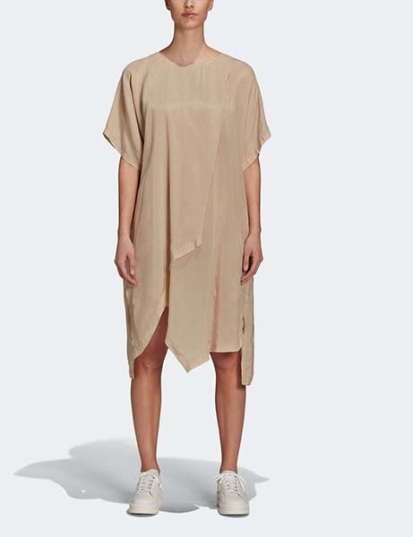 W CH3 Cupro Sanded Dress