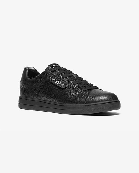 Keating Black Leather Sneaker