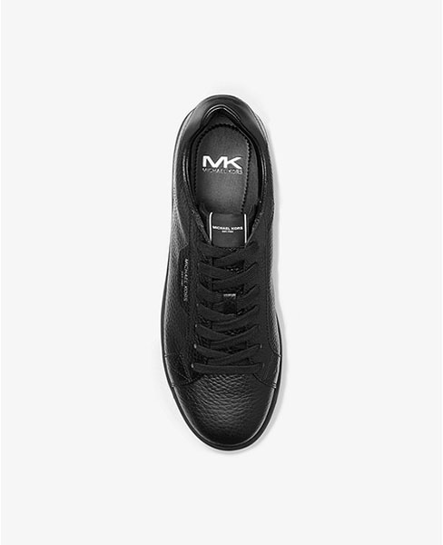 Keating Black Leather Sneaker