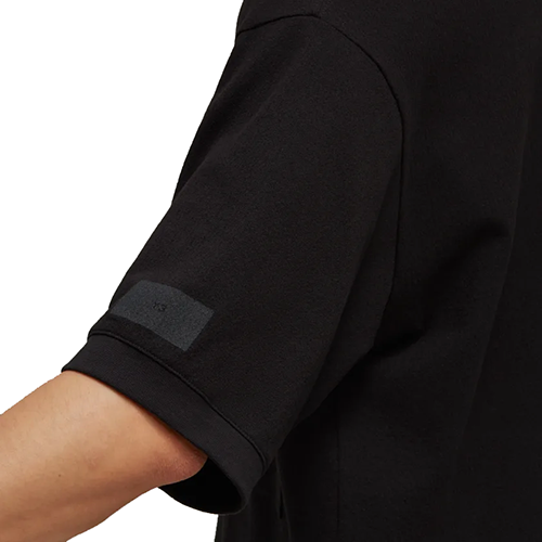 Y3 Black Crepe Pocket Tee