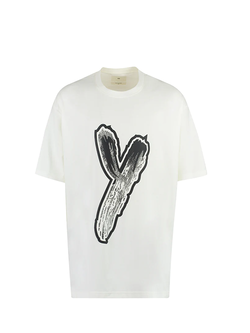 White Graphic Logo GFX Tee