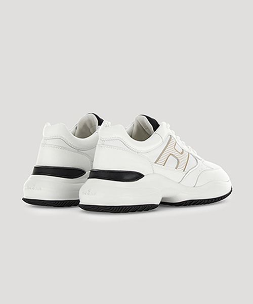 Interaction White Leather Allacc H Laser