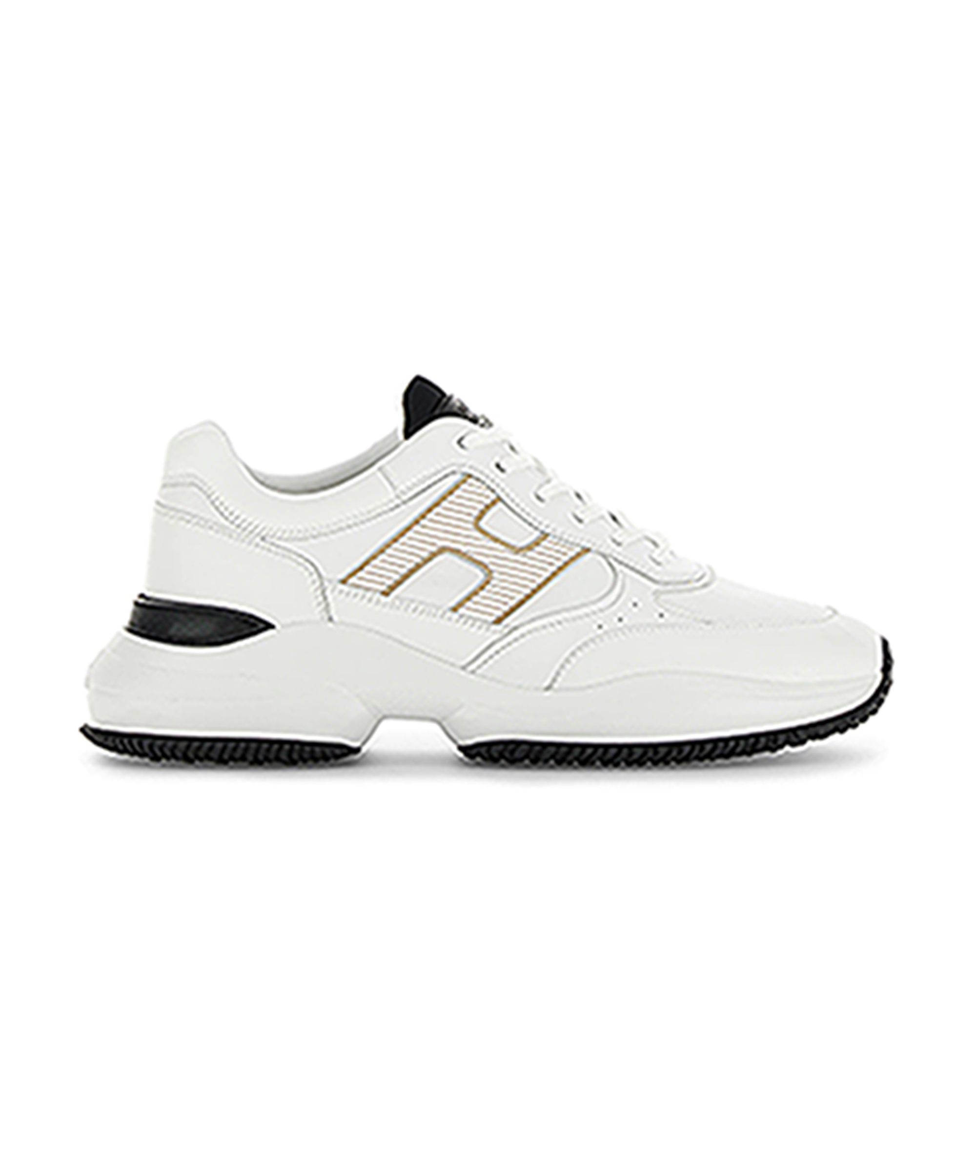 Interaction White Leather Allacc H Laser
