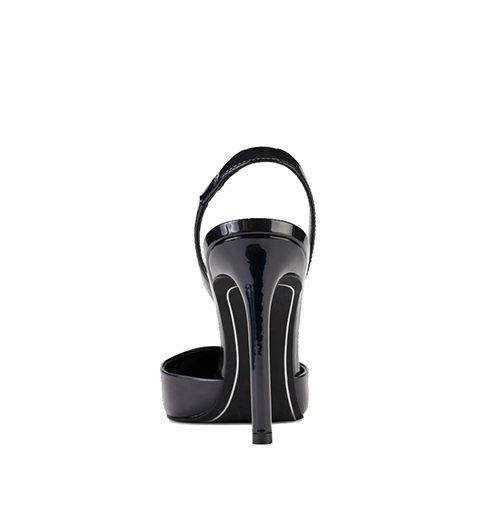 Macia Slingback Black Pump