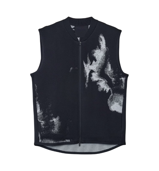 Black Reflective M Run Vest