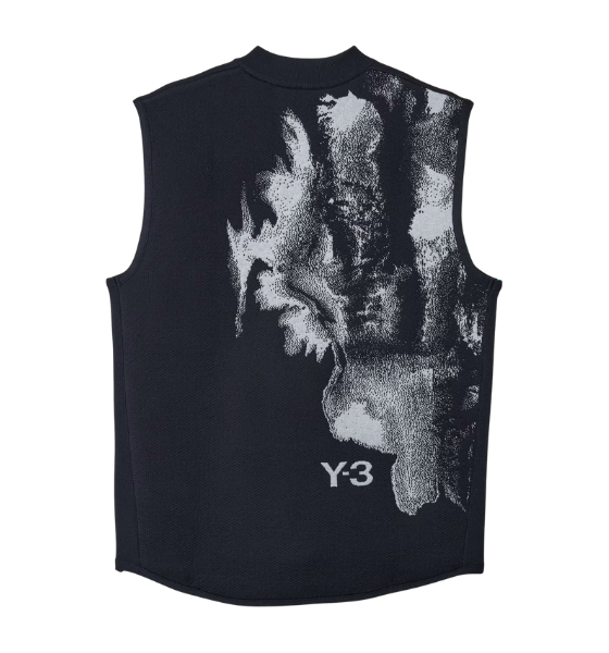 Black Reflective M Run Vest
