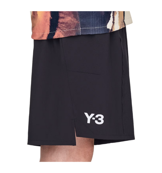Black Y-3 Tennis Pro Ergo Shorts