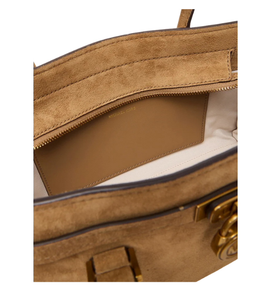 Husk Suede Leather Hamilton Moderne Sm Ew Shoulder Tote Bag