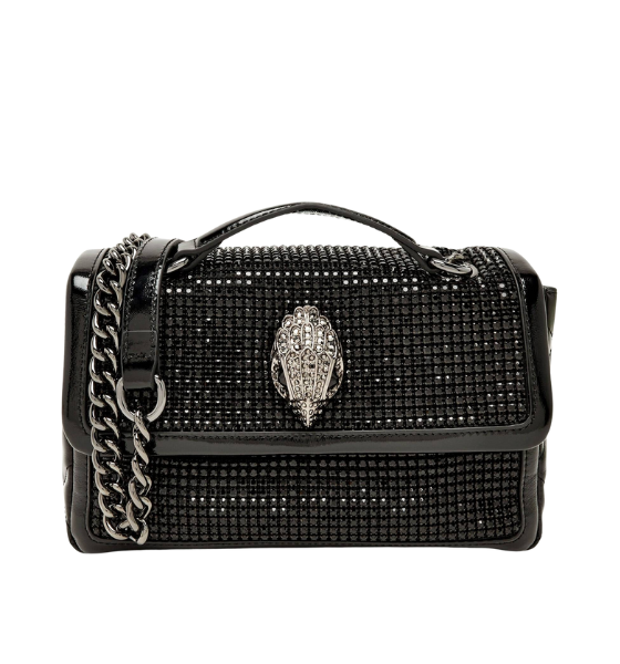Black Leather Kensington Flap Kurt