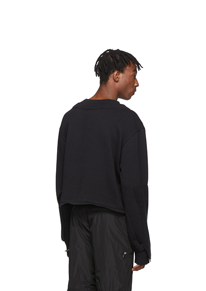 HELIOT EMIL DECONSTRUCTED KNITS WEATER