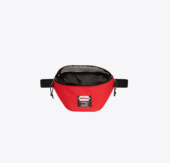 White- Red Waist Bag