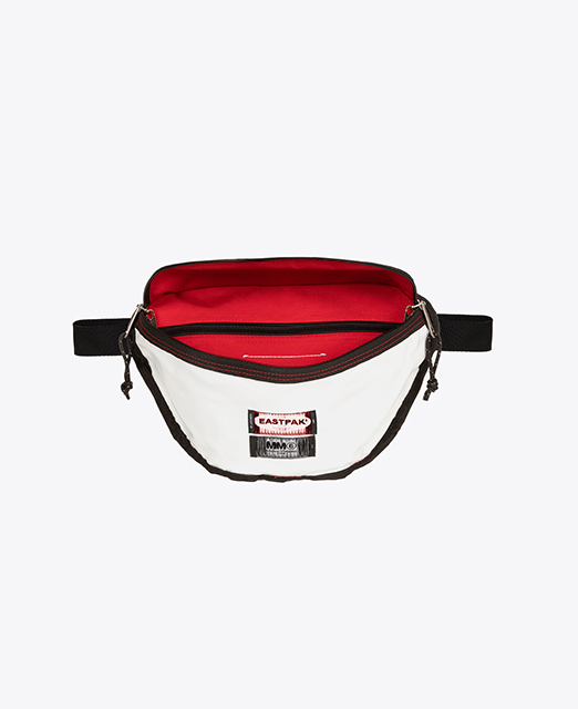 White- Red Waist Bag