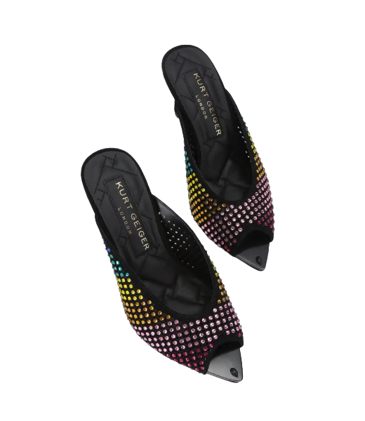 Regent Point Black/Comb Multicolour Mule