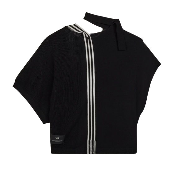 Black/White Y-3 Knit Top