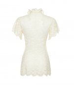Ivory Short Sleeve Top