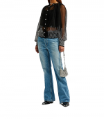 Paco Black Long Sleeve Cardigan