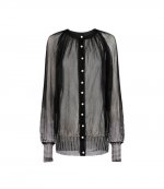 Paco Black Long Sleeve Cardigan