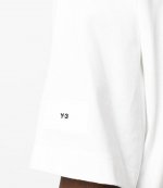 Y-3 White Relaxed Fit SS Tee