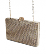 Crystal Beige Kensington Clutch