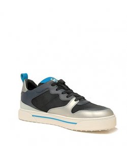 Baxter Scuba Black Navy Blue Lace Up
