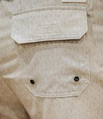 Light Grey Logo Print Swimwear