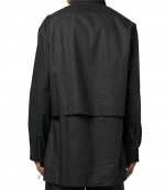 Black Ripstop Overshirt