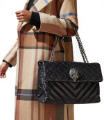 Black Leather XXL Kensington Bag