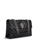 Black Leather XXL Kensington Bag