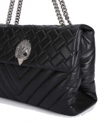 Black Leather XXL Kensington Bag