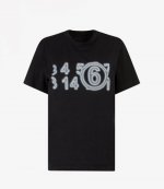 Black White logo Tee