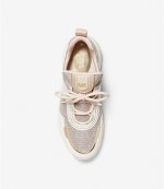 Olympia Trainer Glitter Chain Mesh Trainer