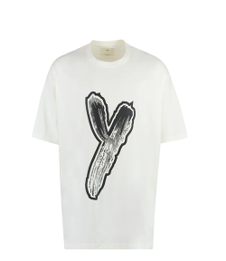 White Graphic Logo GFX Tee