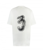 White Graphic Logo GFX Tee