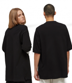 Y3 Black Crepe Pocket Tee