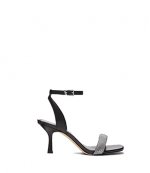 Black Carrie Sandal