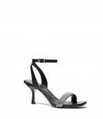 Black Carrie Sandal