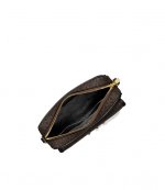 Brown Black Parker Crossbody Bag