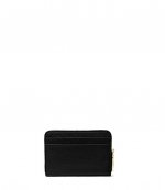 Jet Set Charm Black Small Wallet