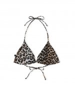 Leopard Bikini Top