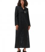 Cotton Suiting Cropped Blazer