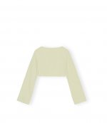 Lilly Green Cropped Blouse