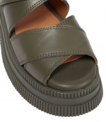 Creepers Chunky Buckle Sandal Tonal