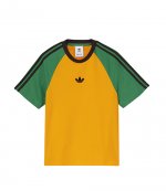 Wales Bonner Yellow/Green Short Sleeve Tee