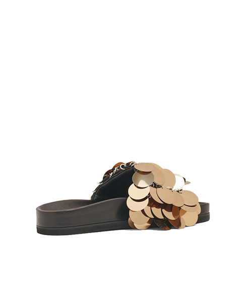 Gold Sparkle Sandal