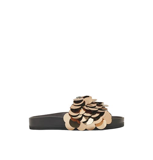 Gold Sparkle Sandal